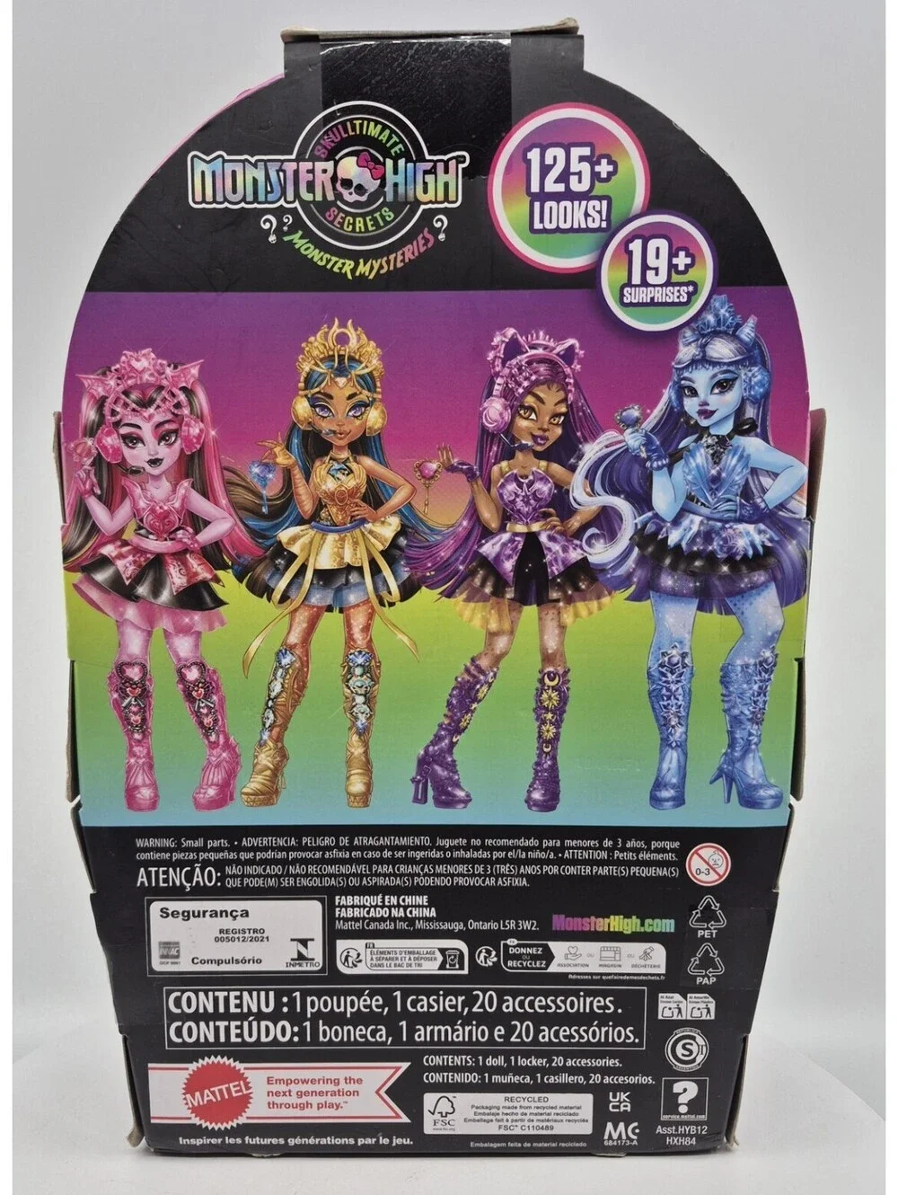 Monster High Skulltimate Secrets Garden Mysteries Draculaura Doll 125+ Looks New